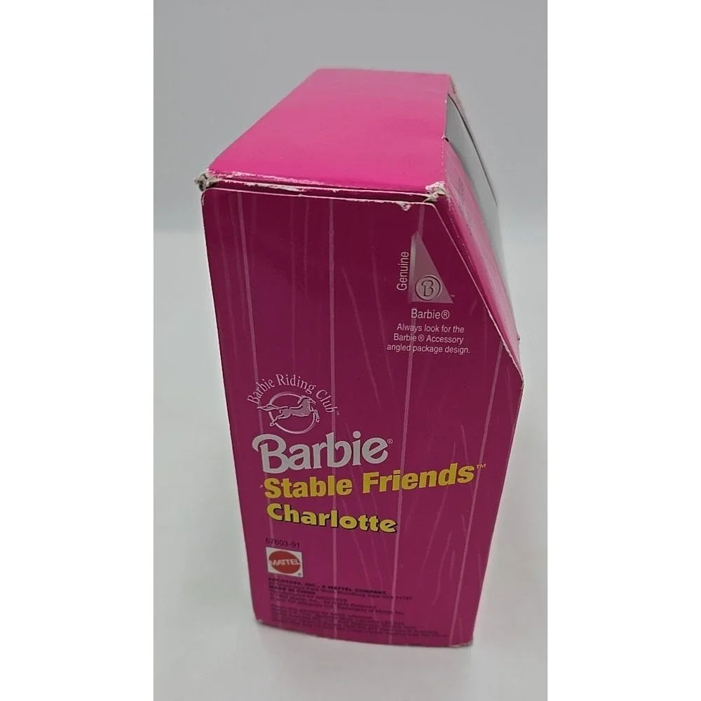 NWT Barbie Stable Friends‎ Charlotte Pig 1997 Mattel 67603